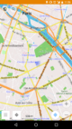 Ecran d'accueil du GPS OsmAnd