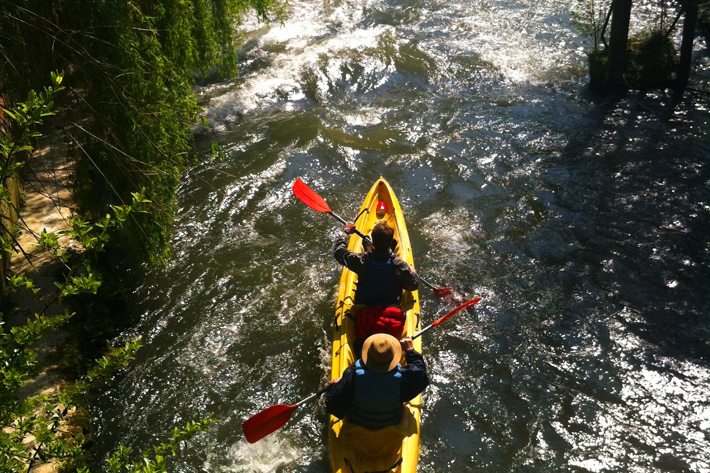 Microaventure à Paris - Canoe sur l'Epte