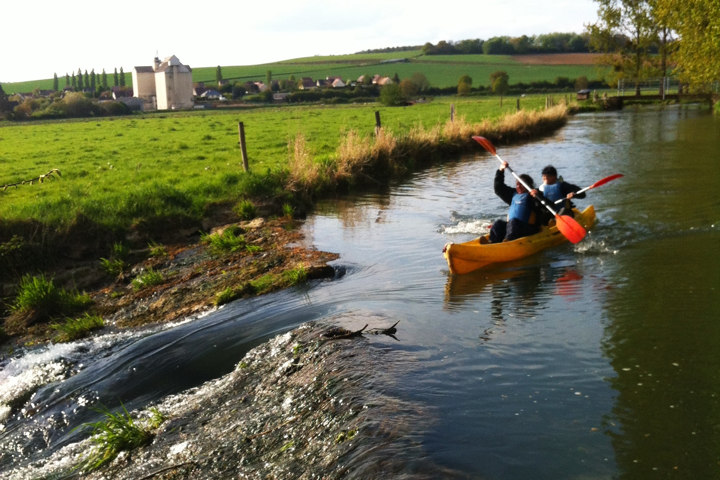 Microaventure à Paris - Canoe sur l'Epte