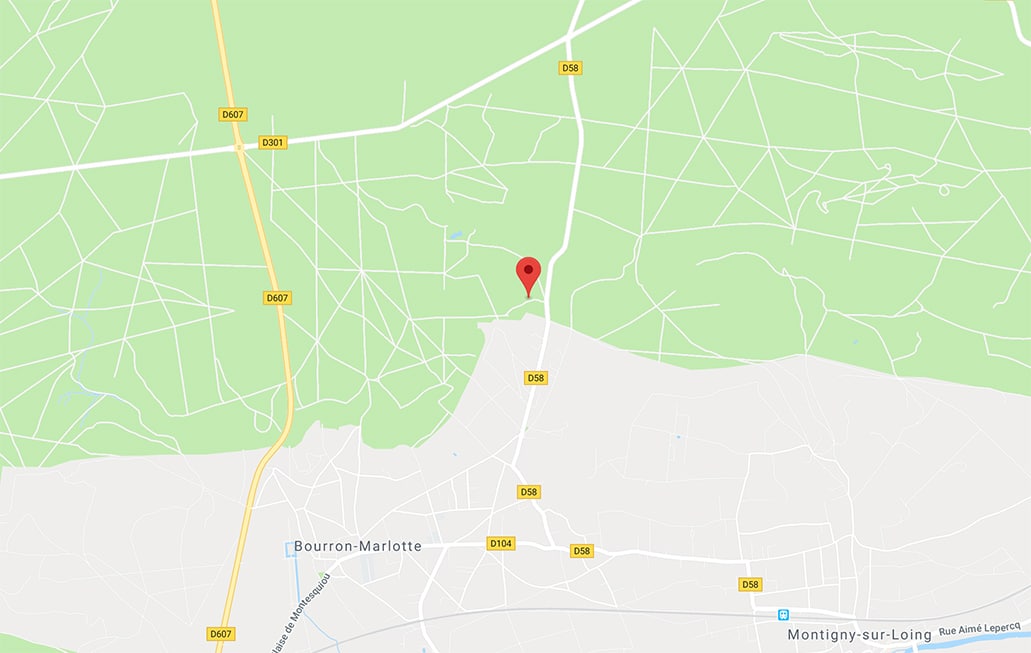 Parking De La Grande Vallée à Bourron-marlotte Zones de bivouac autorisées en forêt de Fontainebleau