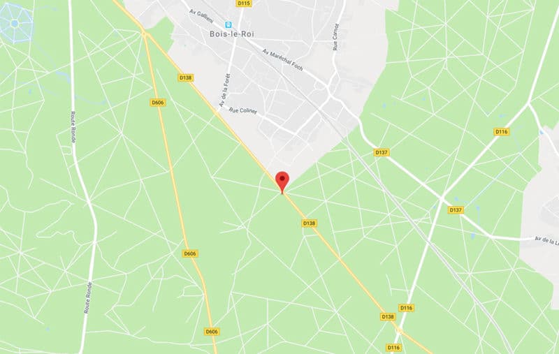 Parking De La Grande Vallée à Bourron-marlotte Zones de bivouac autorisées en forêt de Fontainebleau