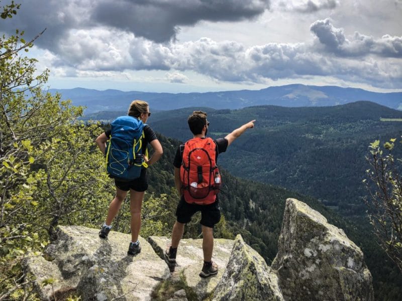 Randonnée Vosges 2 personnes au Petit Ballon