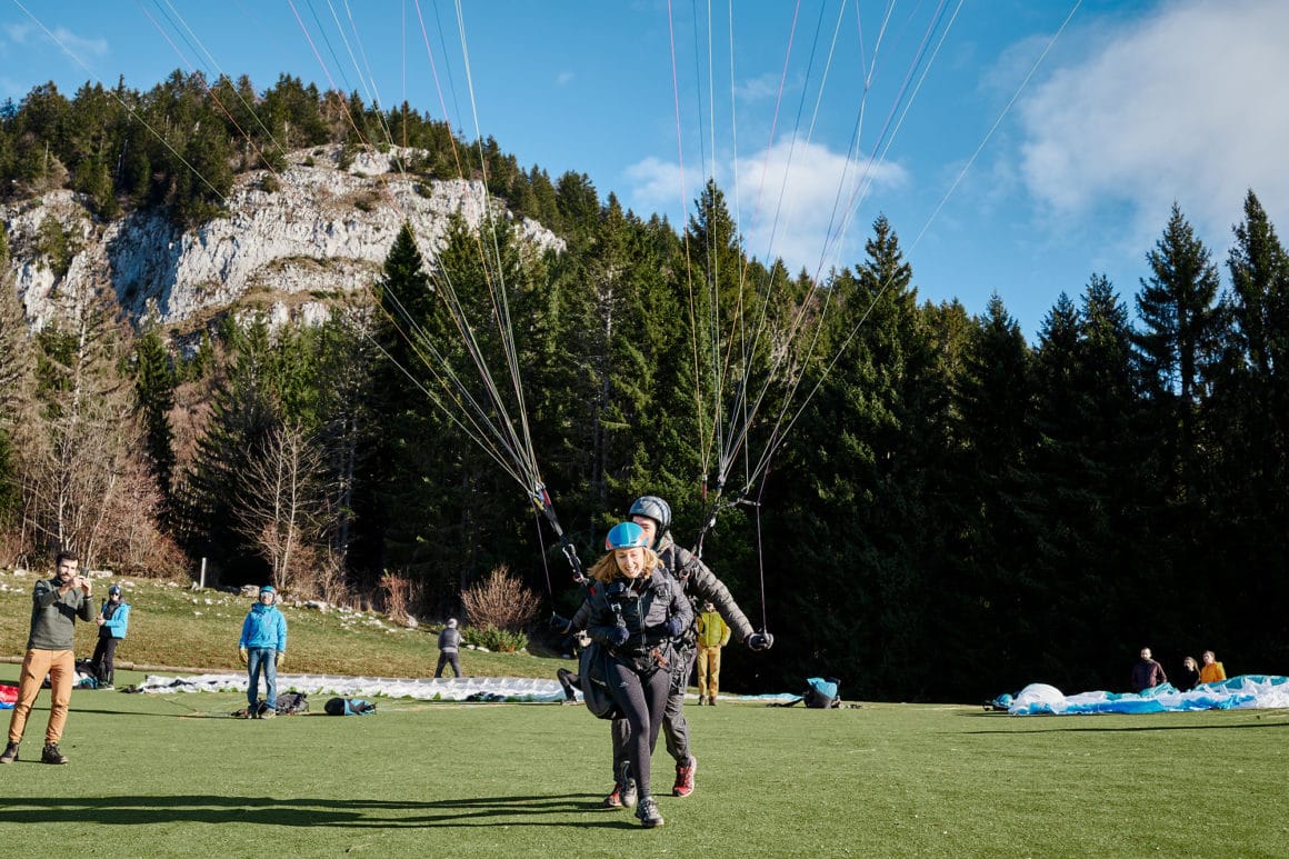 Décollage Parapente Annecy