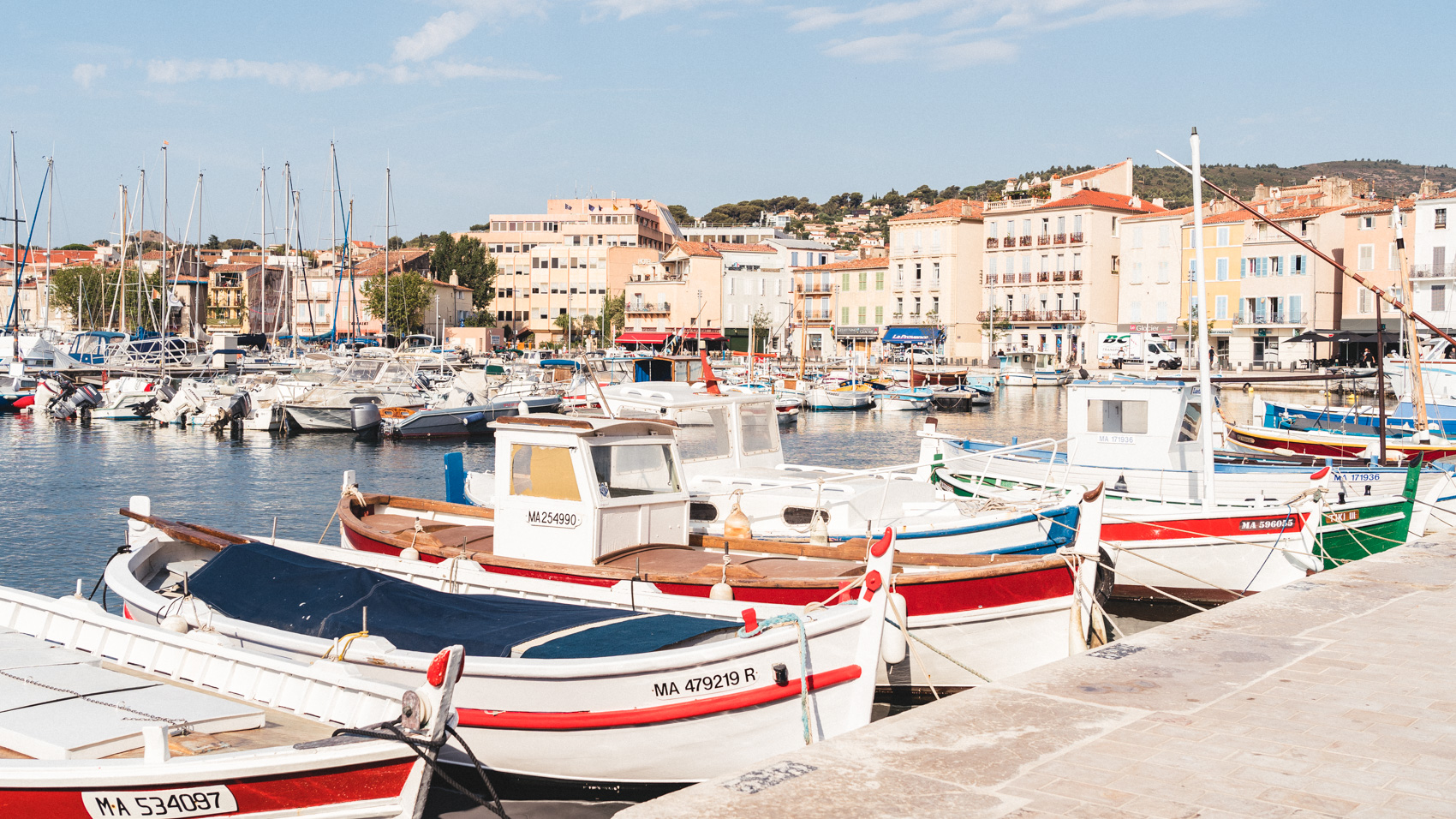 Port dans les Calanques