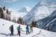 Randonnée raquettes sportive Val Cenis refuge montagne 