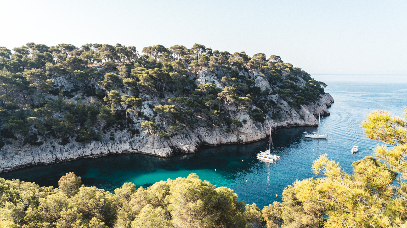 Traversée des calanques de Cassis à Marseille