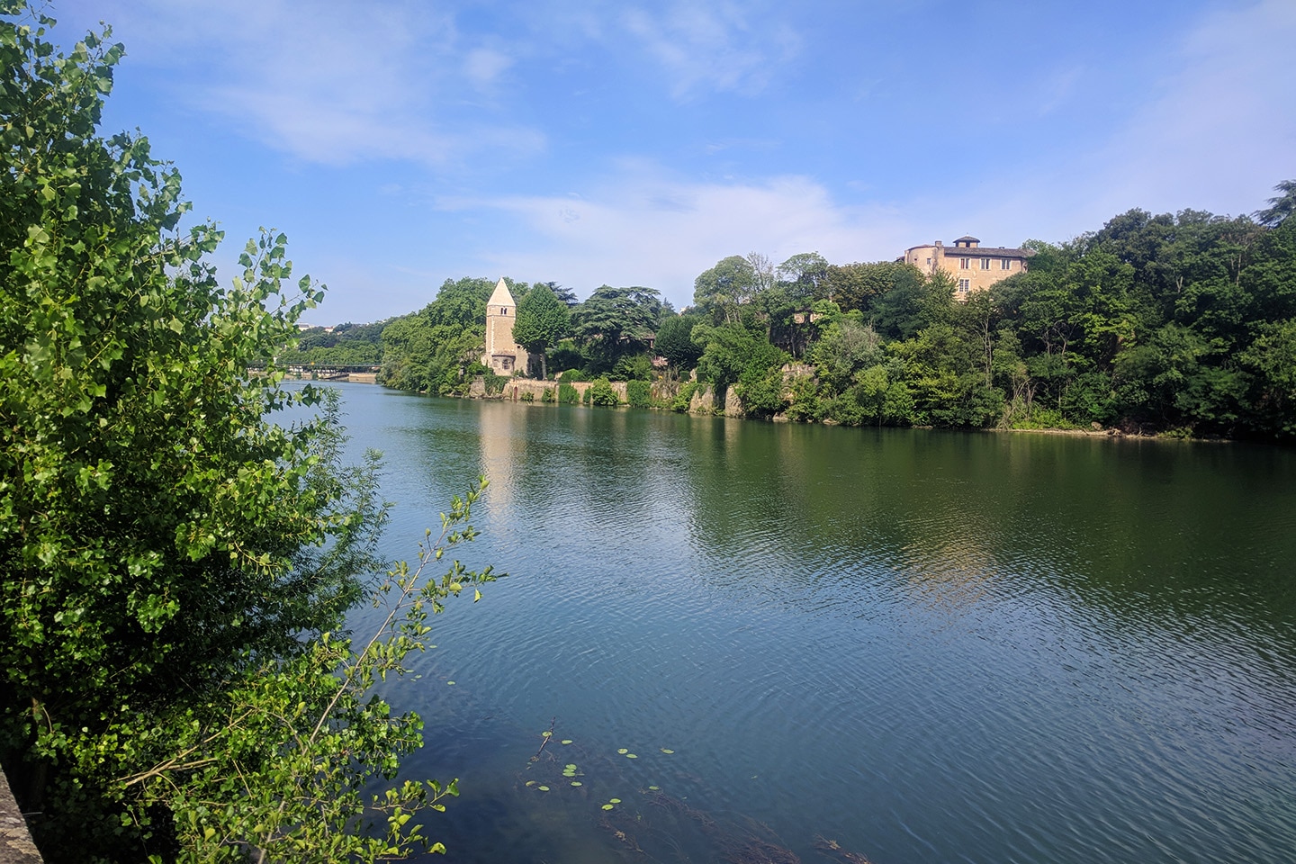 Randonnée le long de la Saône