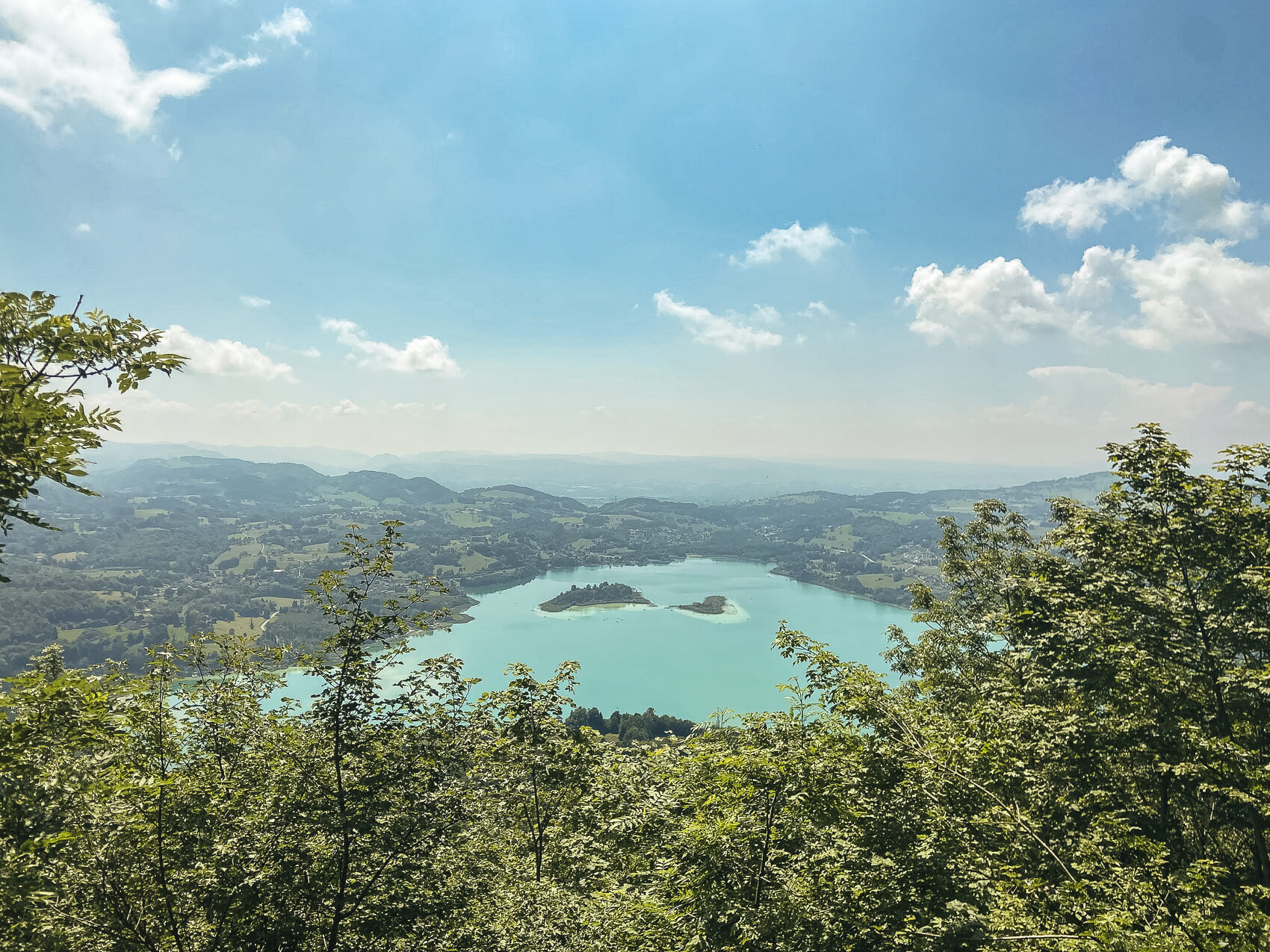 Les belvédères du lac d'Aiguebelette