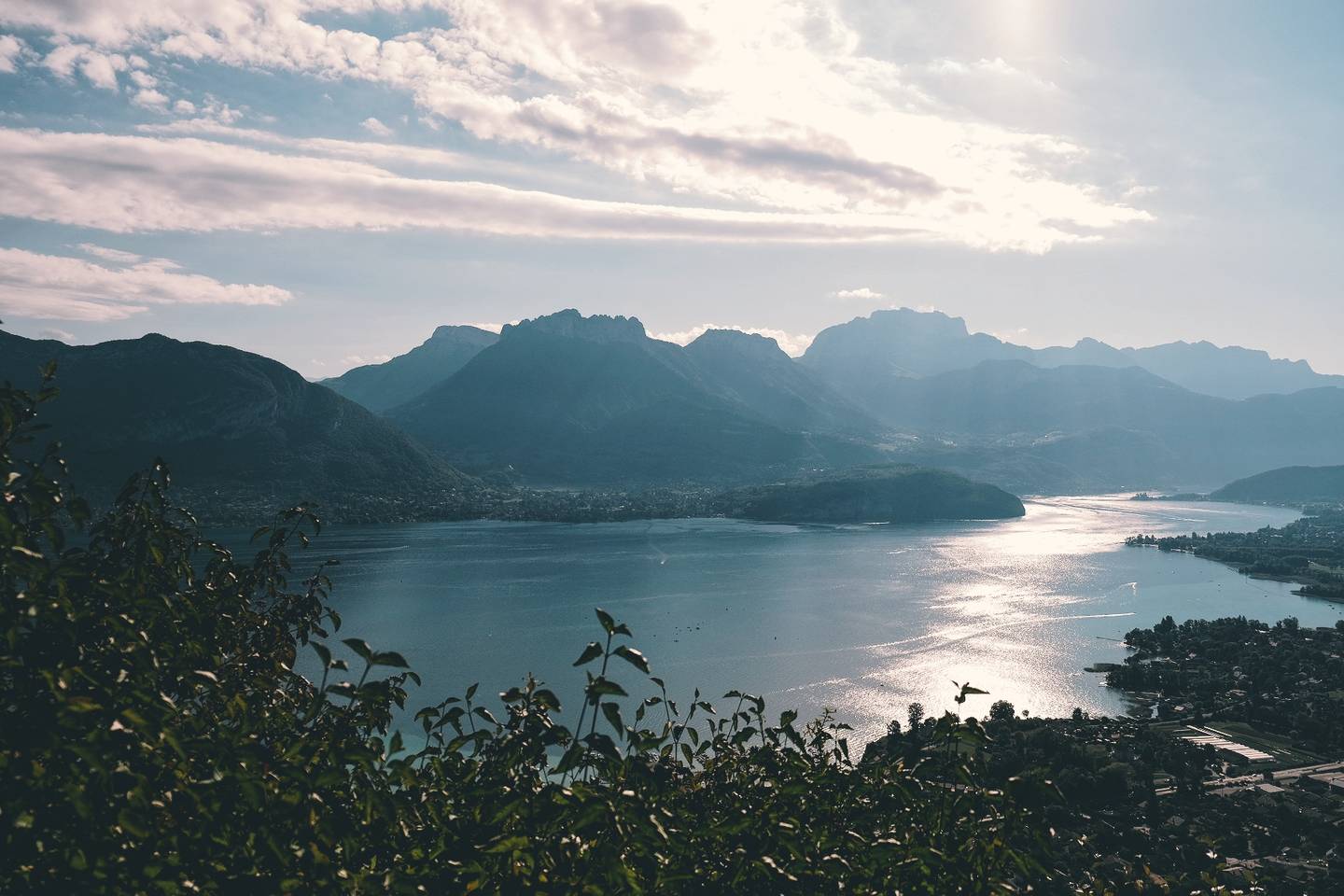 Vue sur le lac