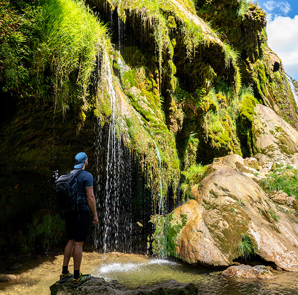 Cascade des tufs - Échappee Jurassienne