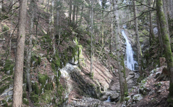 Circuit des cascades à Villaz